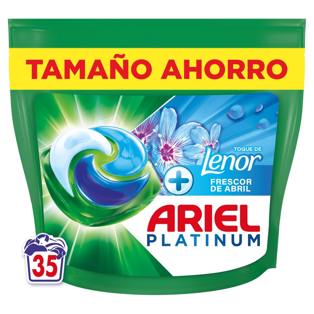 Ariel PODs Platinum: 35 lavados con frescura de abril a precio rebajado
