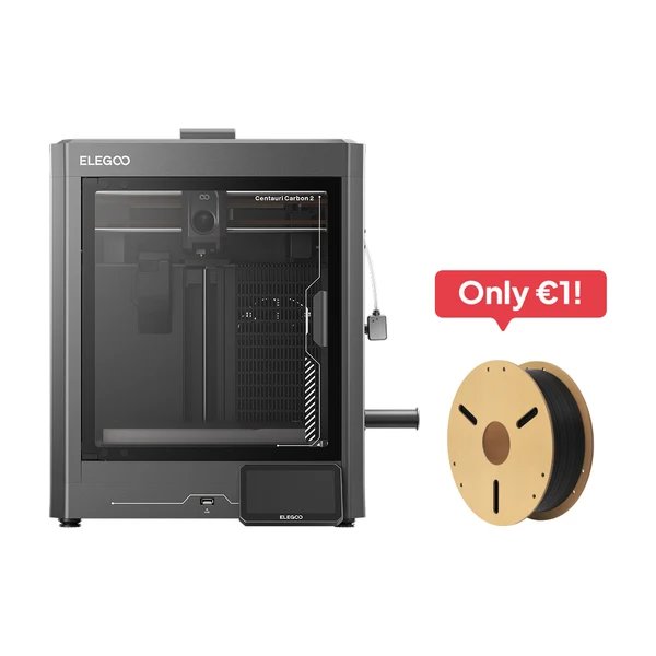 Impresora 3D Elegoo Centauri Carbon 2 + 1 kg de filamento incluido