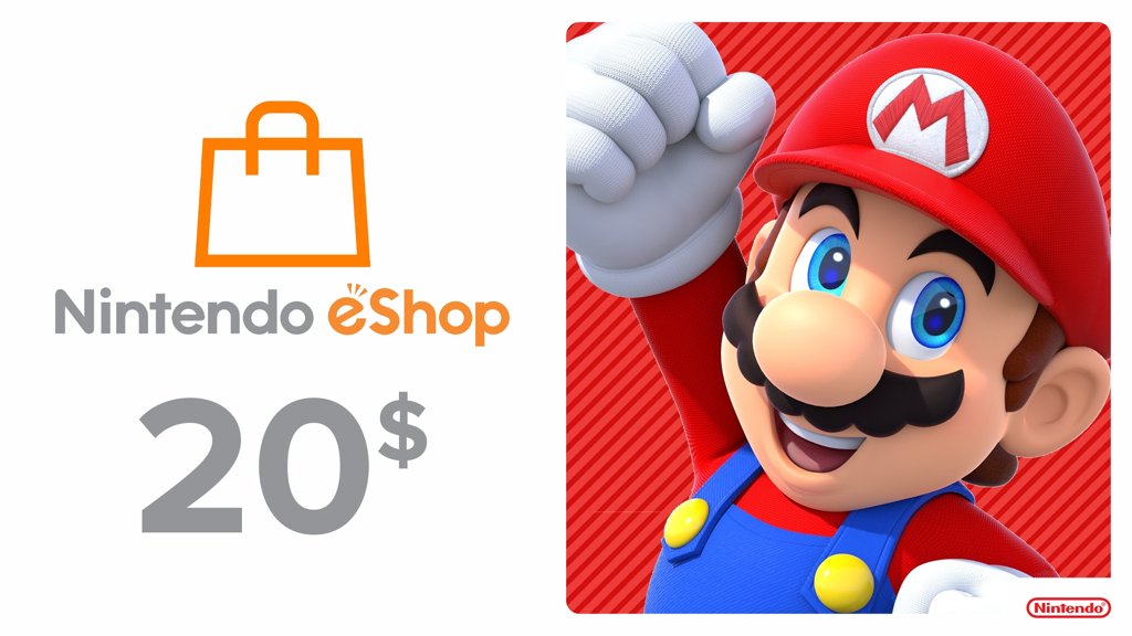 ¡Saldo Nintendo Eshop EEUU!