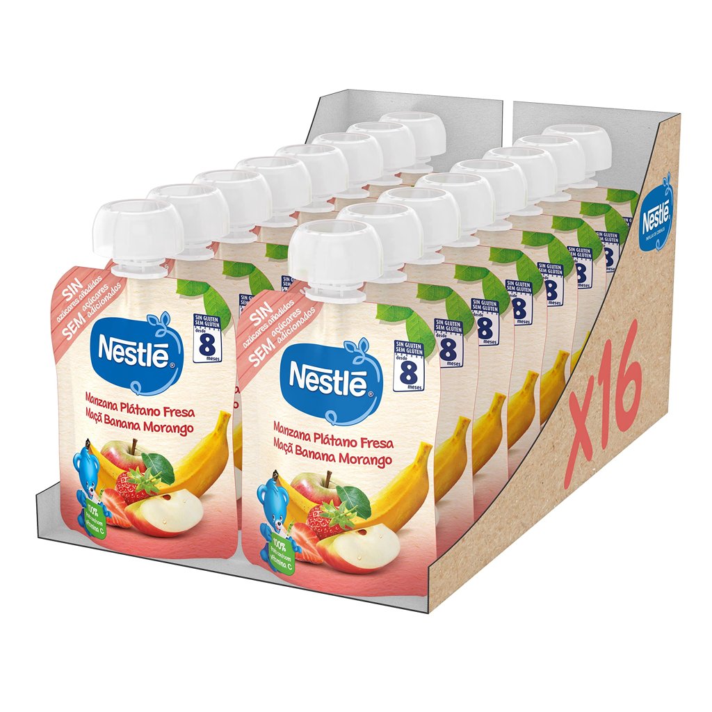 Papillas Nestlé Puré Plátano