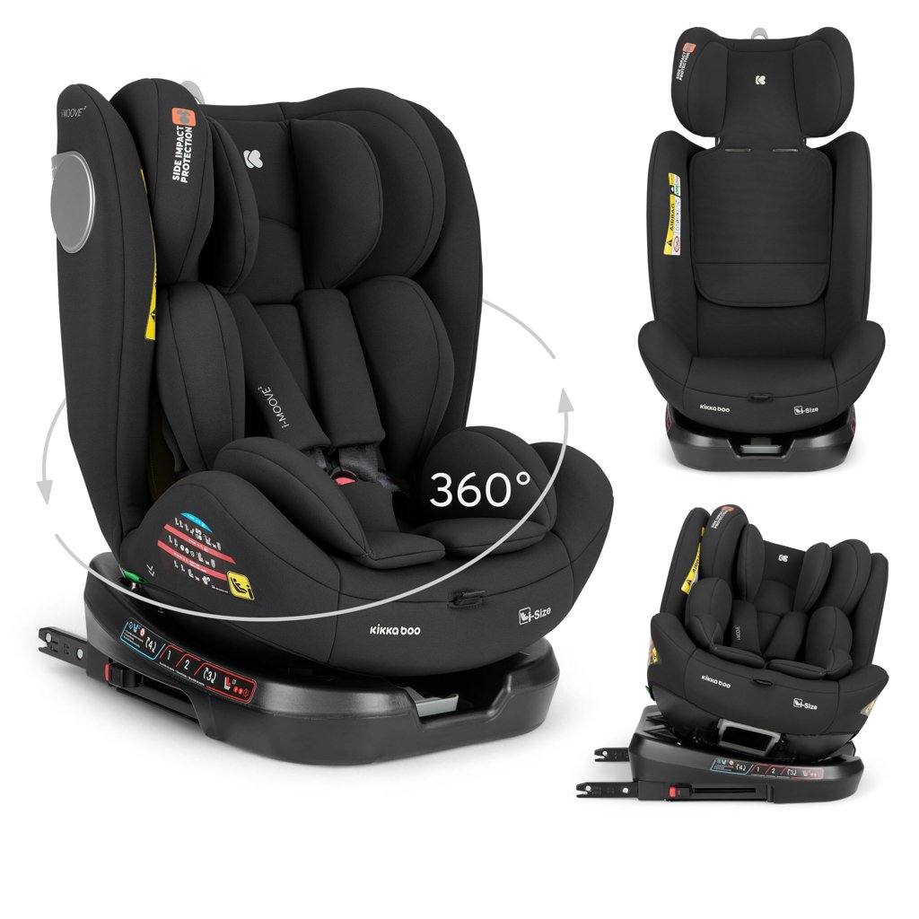 Silla de coche i-Size con giro 360º y ISOFIX, ¡ahorra 40€!