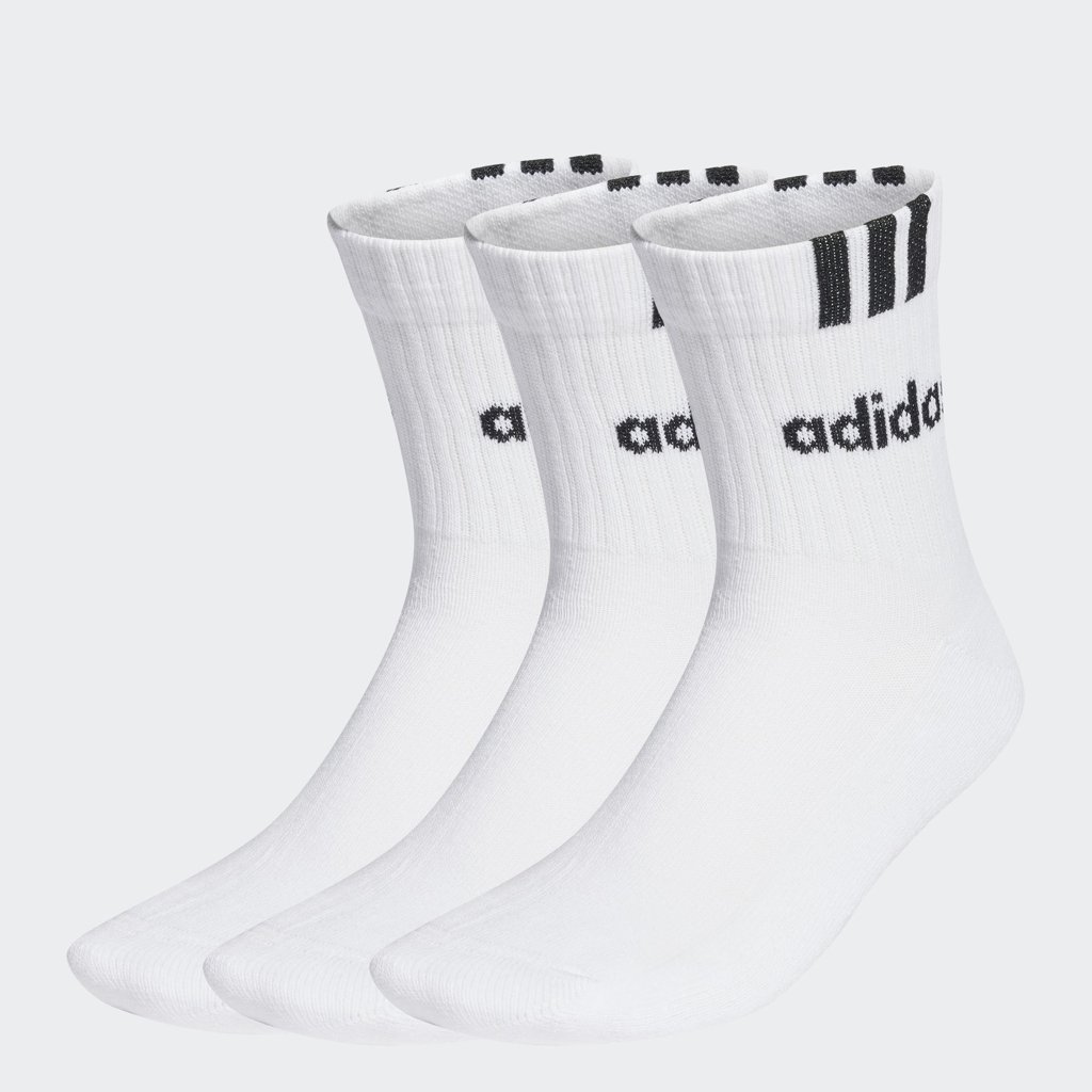Calcetines adidas 3-Stripes Half-Crew: comodidad y estilo