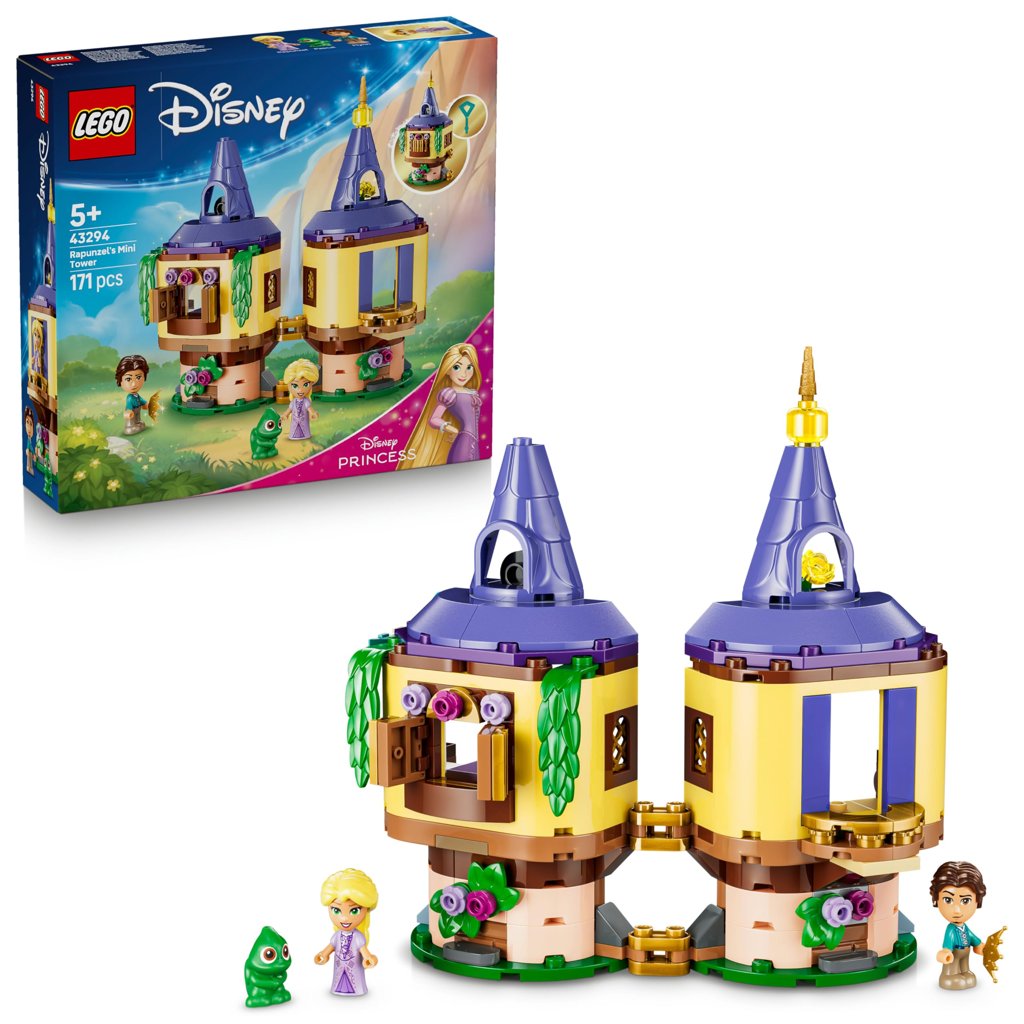 Mini Torre Rapunzel LEGO Disney Princess: ¡Construye tu cuento!