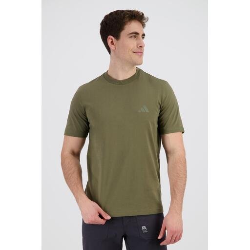 Camiseta adidas Terrex GT verde, perfecta para trekking