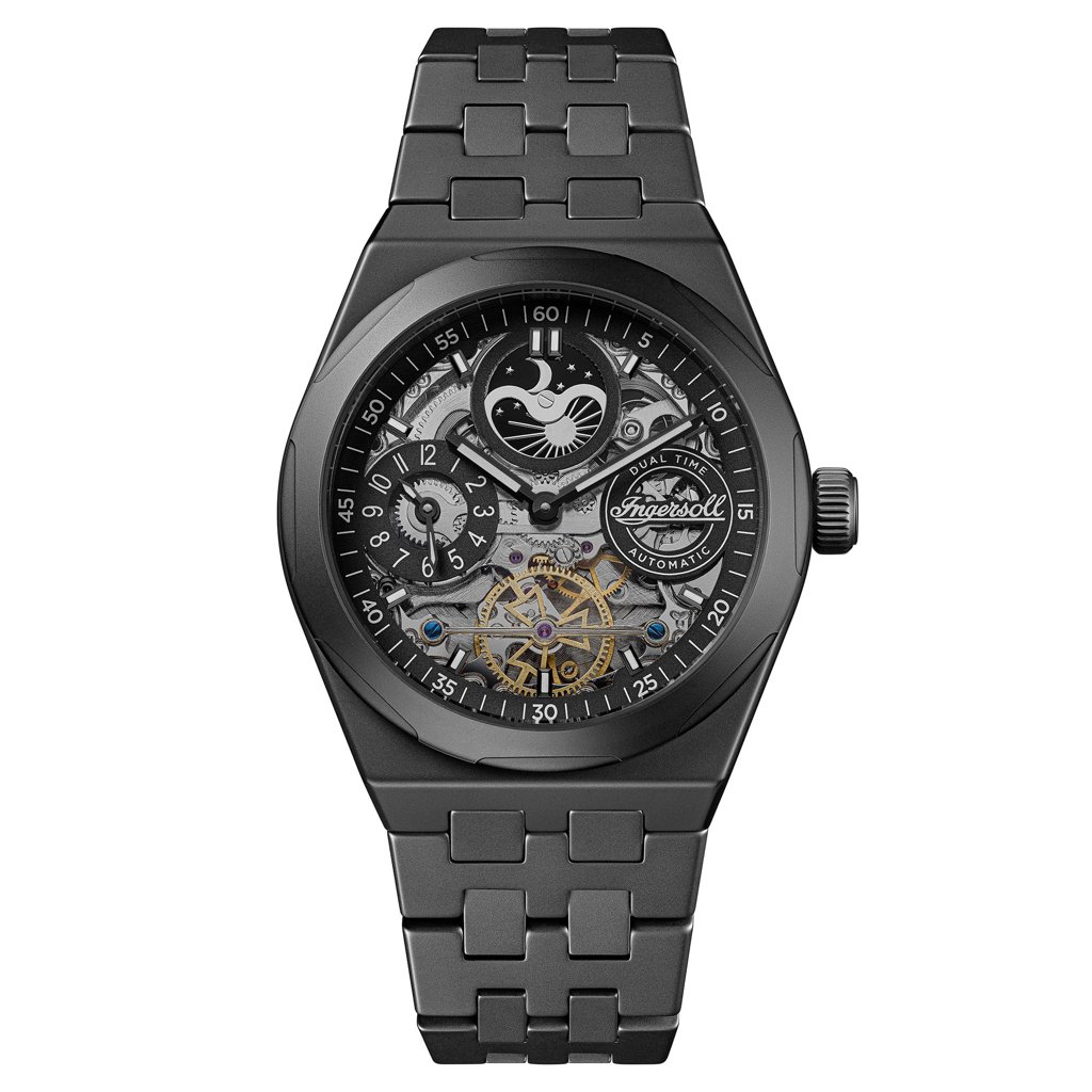 Reloj automático Ingersoll Broadway 43 mm con correa de cerámica