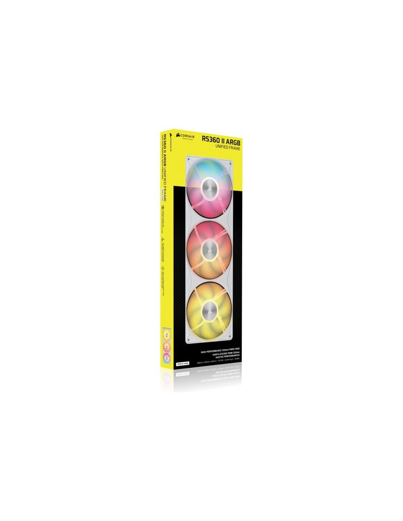 Corsair RS360 II: Enfriamiento 360 mm con RGB y modo Zero RPM