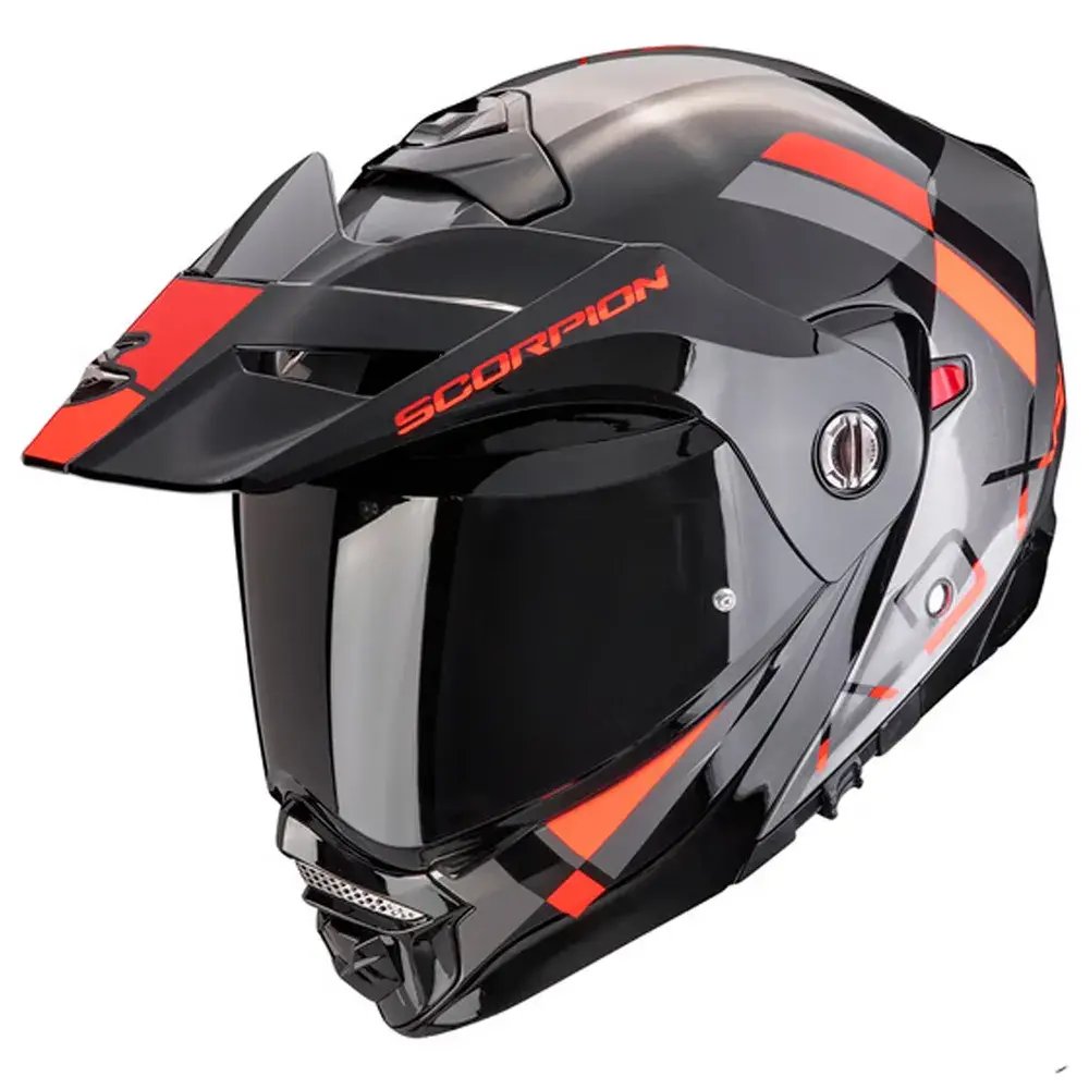 Casco modular adventure SCORPION ADX-2 Lewis con visor solar