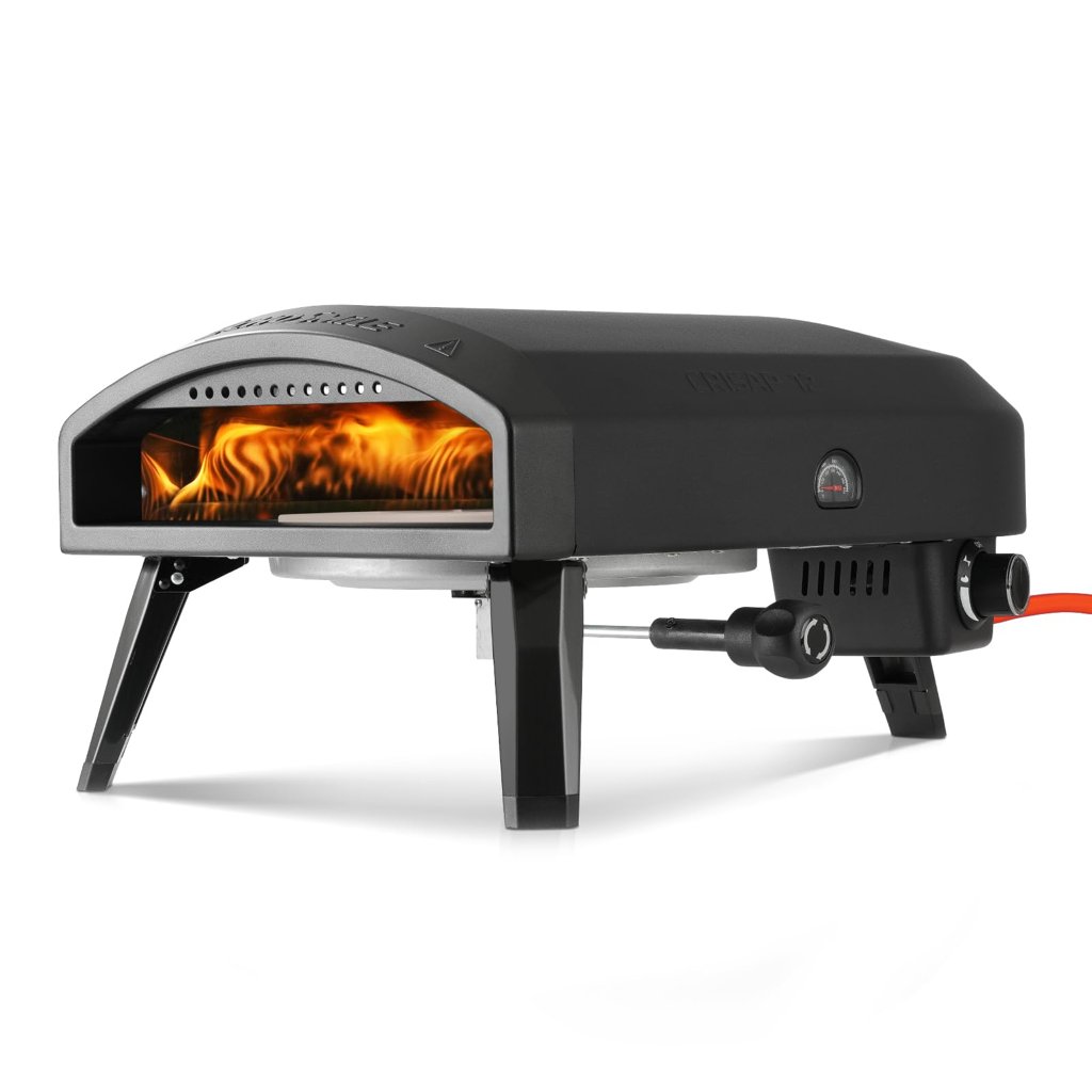 Horno de pizza a gas 12" para exteriores – ¡Pizzas perfectas al aire libre!