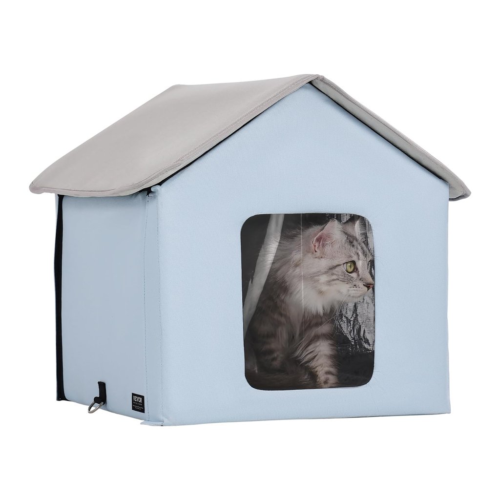 Refugio cálido y plegable para gatos – VEVOR