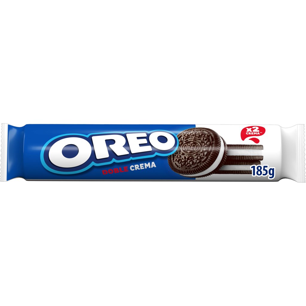 OREO Doble Crema de Vainilla: 157 g de placer crujiente