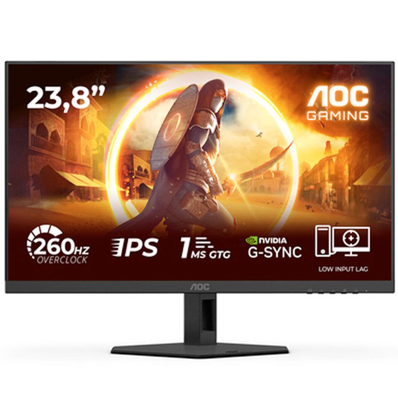 Monitor gaming AOC Agon 24” 260 Hz con HDR10 y G‑Sync