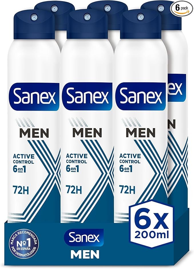Desodorante SANEX 6x200ml