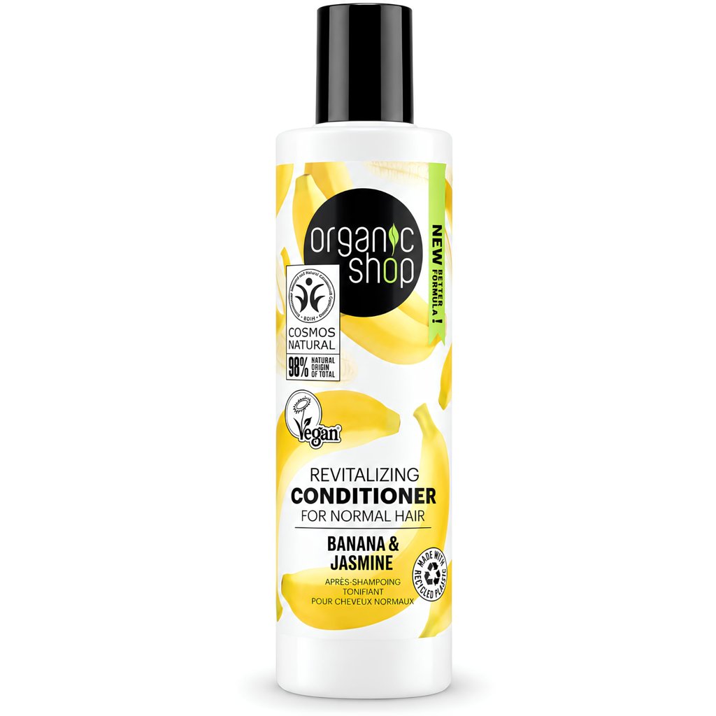 Acondicionador de plátano y jazmín para cabello normal - 280 ml