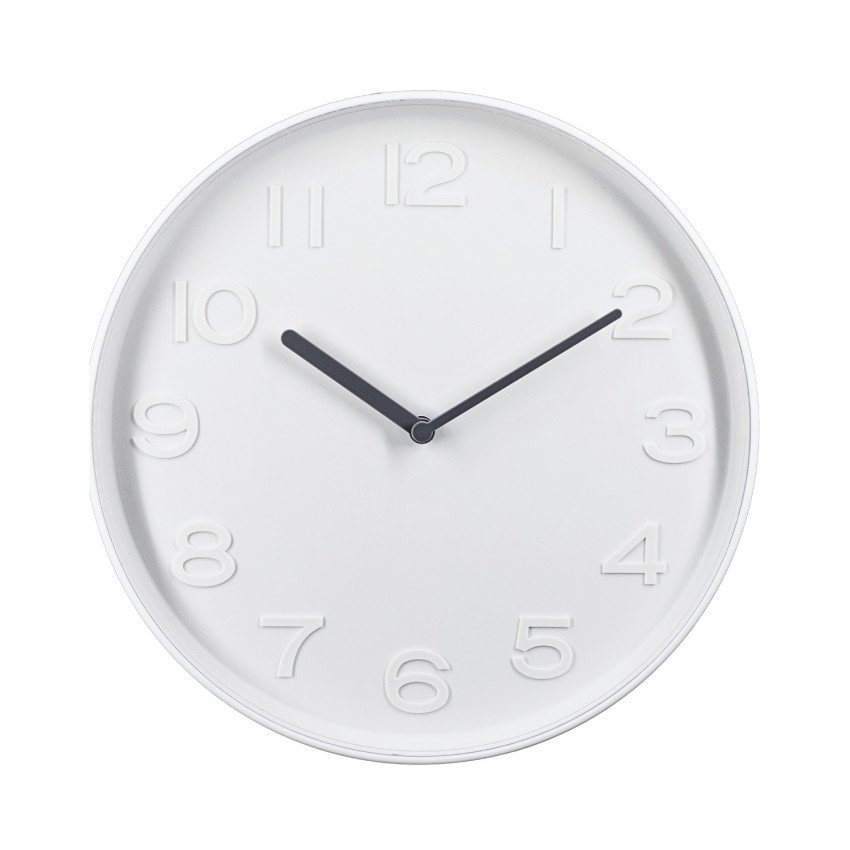 2x Reloj de Pared Alba Blanco - 25cm