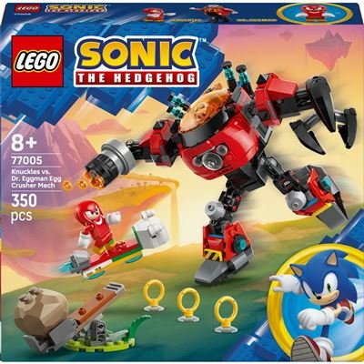 ¡Acelera la acción con el set LEGO Sonic: Knuckles vs. Meca Egg Crusher!