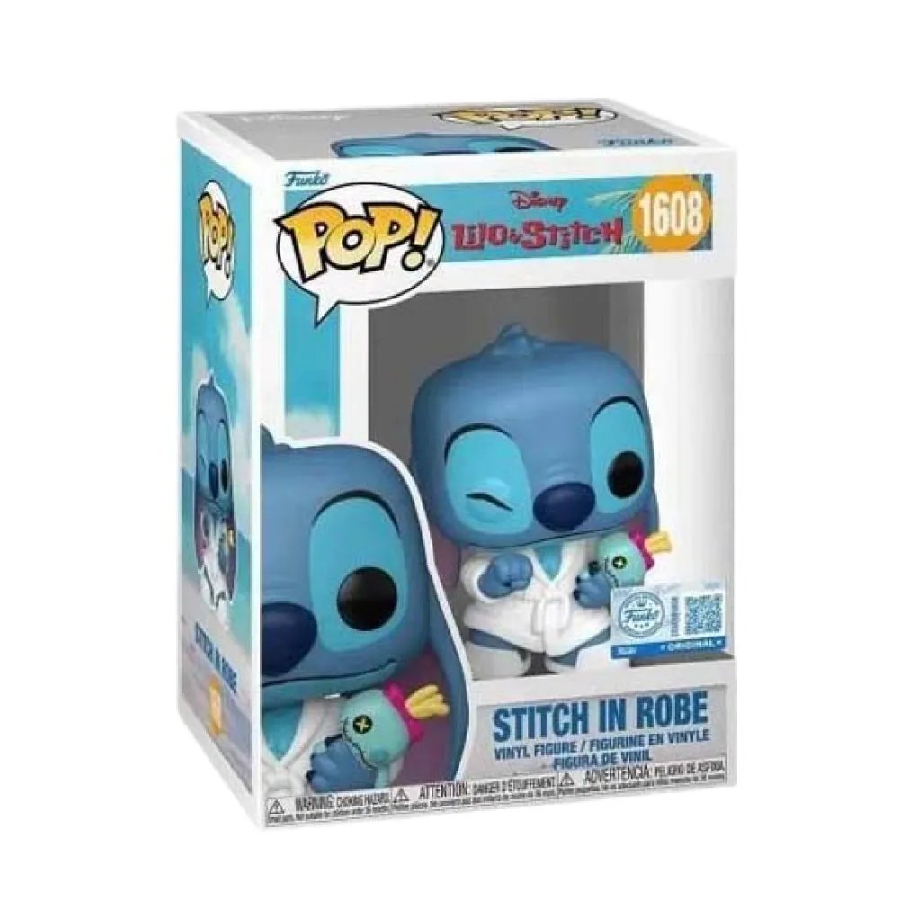 Funko Pop! Stitch con bata – el coleccionable imprescindible
