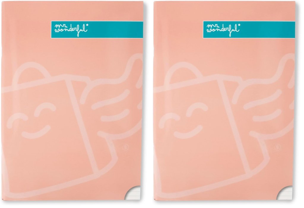 Libreta A4 Rosa 2 unidades