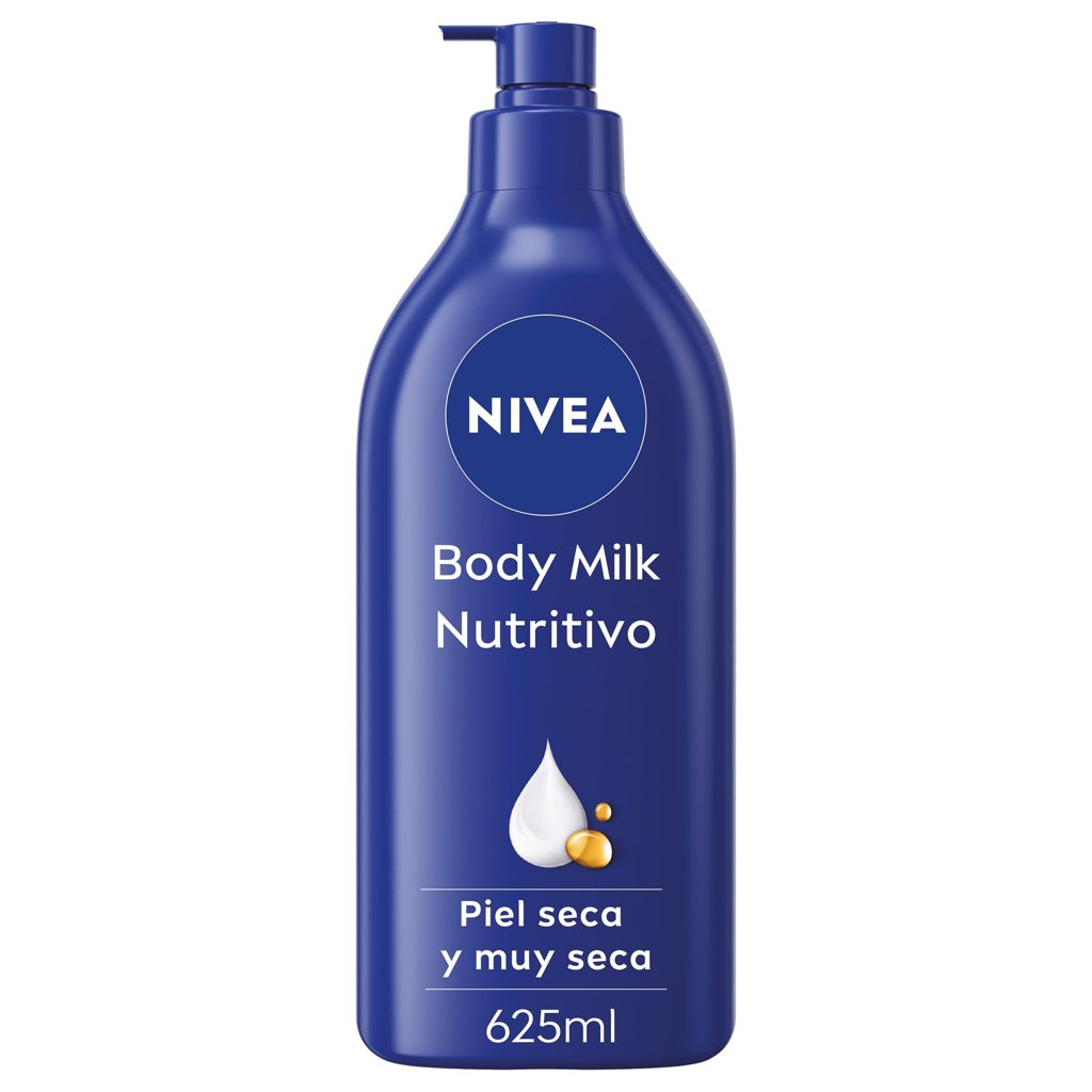 NIVEA Body Milk: Hidratación profunda con almendra y ácido hialurónico