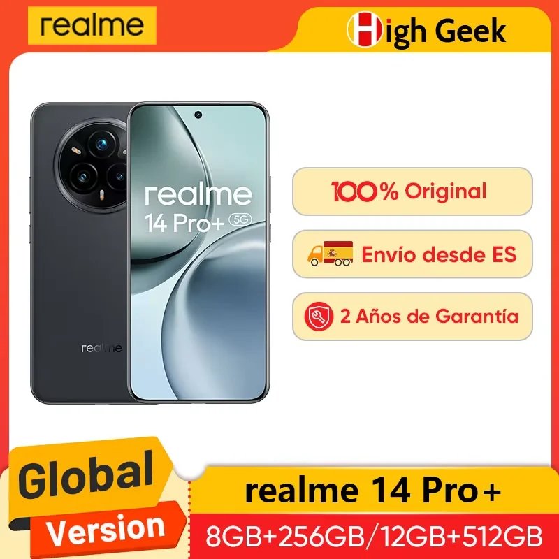 Realme 14 Pro+ 5G: gama alta a precio de escándalo