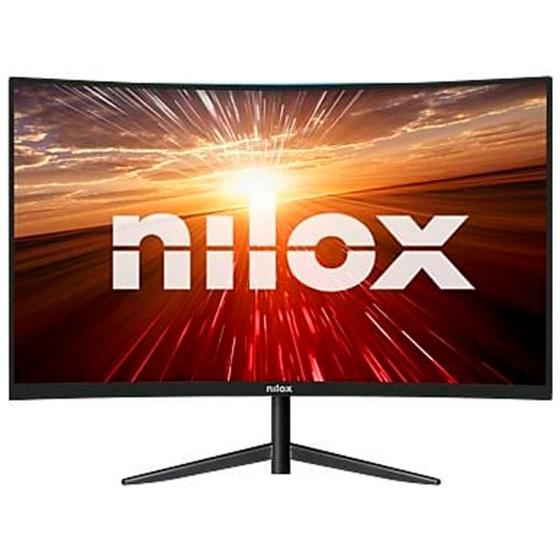Monitor curvo Nilox 24" Full HD 200 Hz y 1 ms – Experiencia ultra fluida
