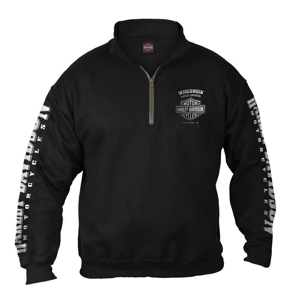 Abrigo con capucha Harley‑Davidson para hombre – estilo y comodidad