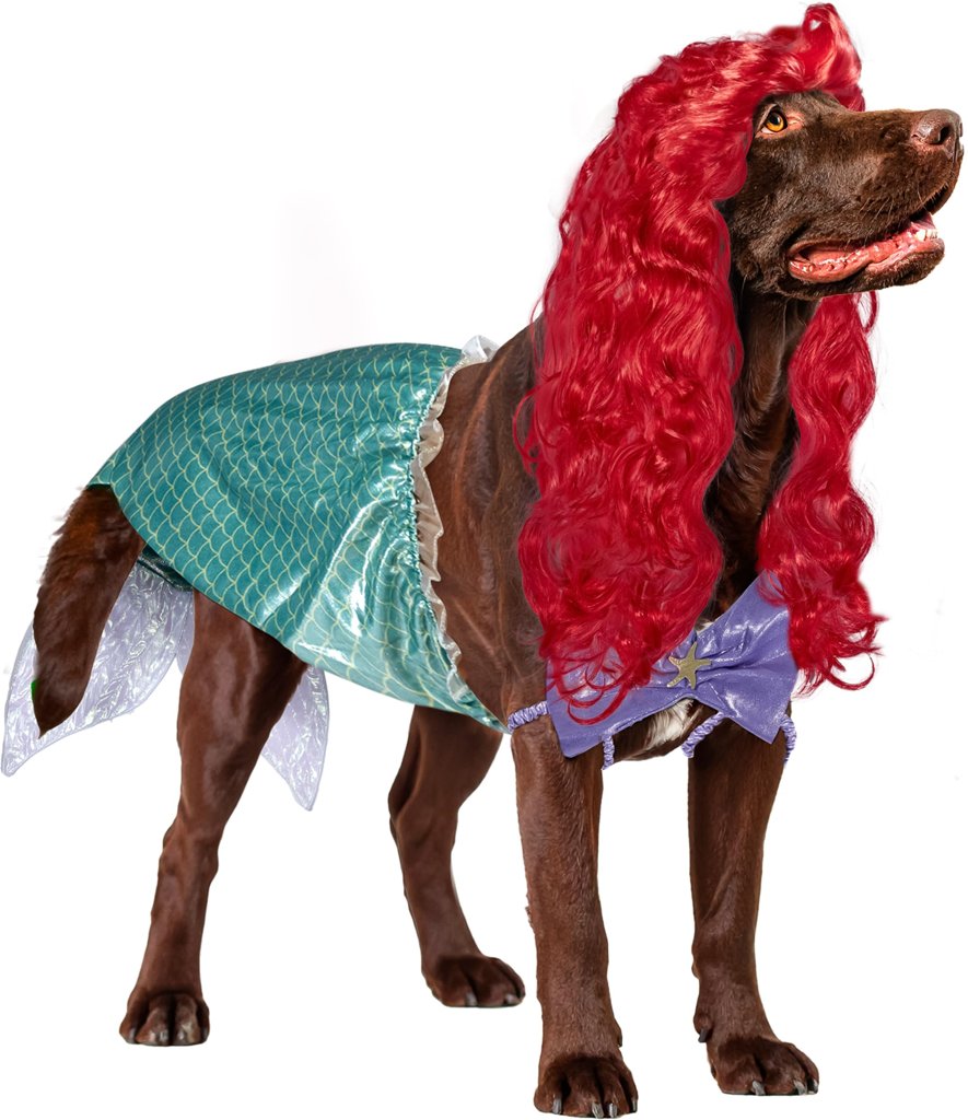 Disfraz Ariel para mascotas