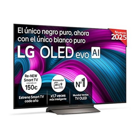 Smart TV LG OLED evo C5 55" 4K a mitad de precio