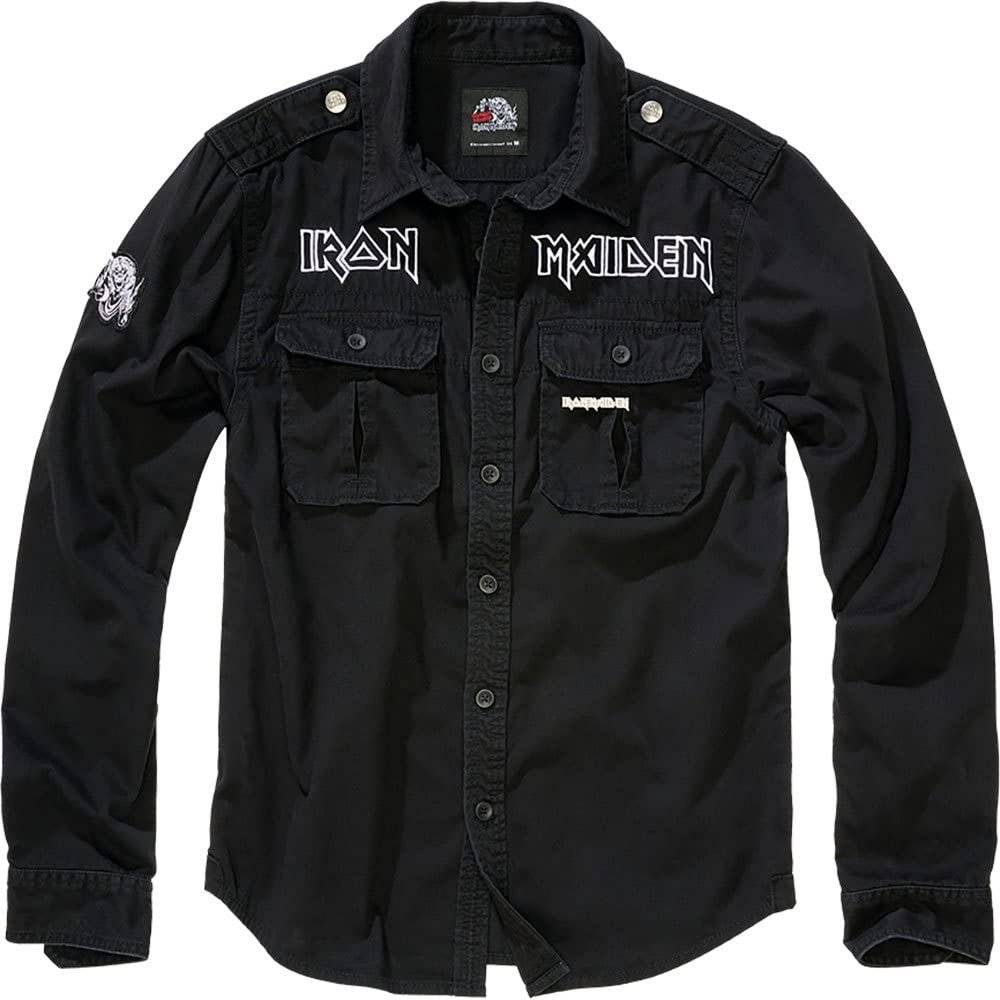 Camiseta vintage Eddie de Brandit Maiden – estilo retro y tallas ampliadas