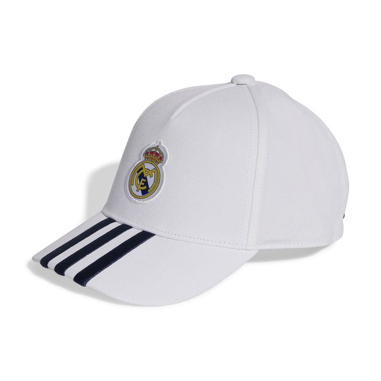 Gorra Adidas Real Madrid - Blanca - Talla Niño