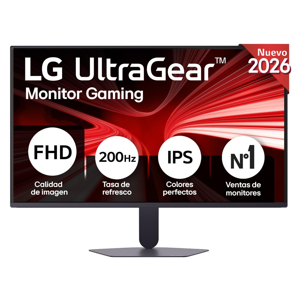 Monitor LG Ultragear 27" Full HD 200Hz - Oferta limitada