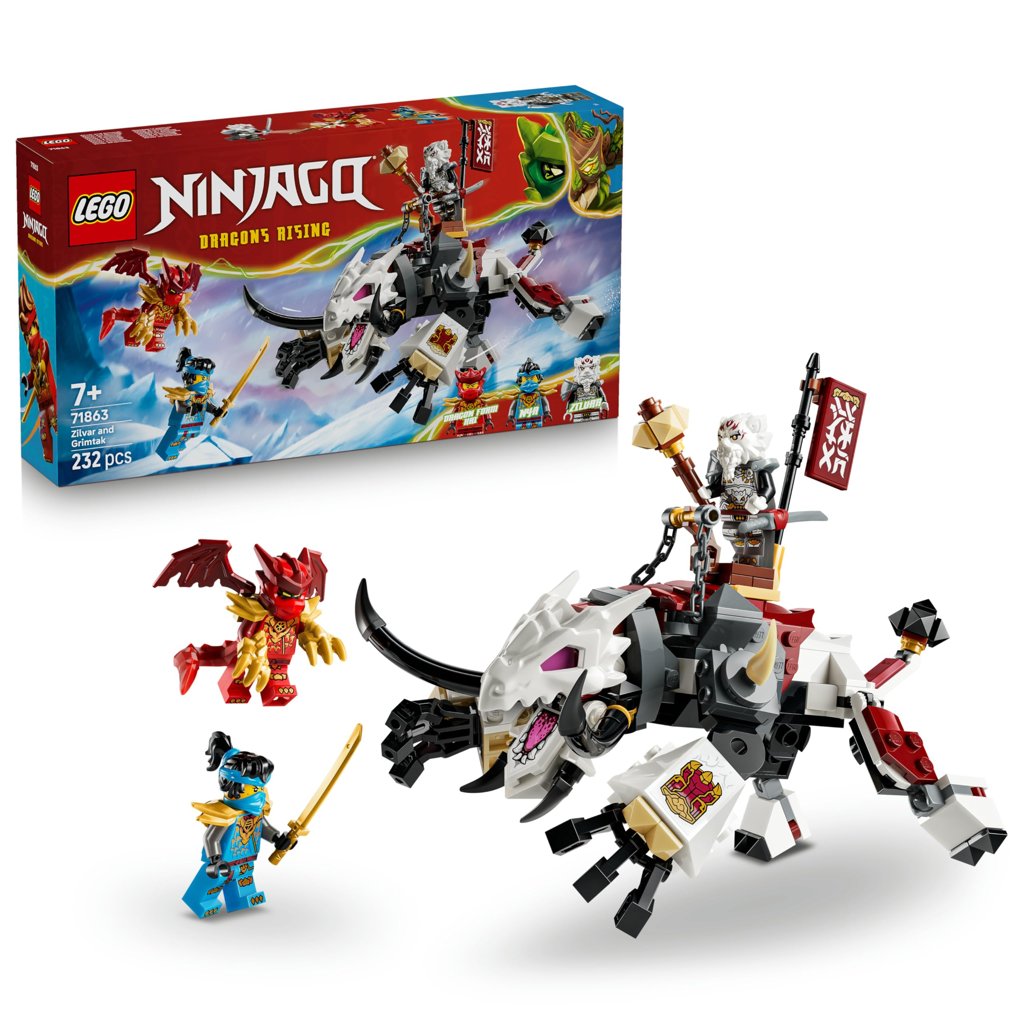 LEGO Ninjago: figura articulada y 3 minifiguras por 14,95 €
