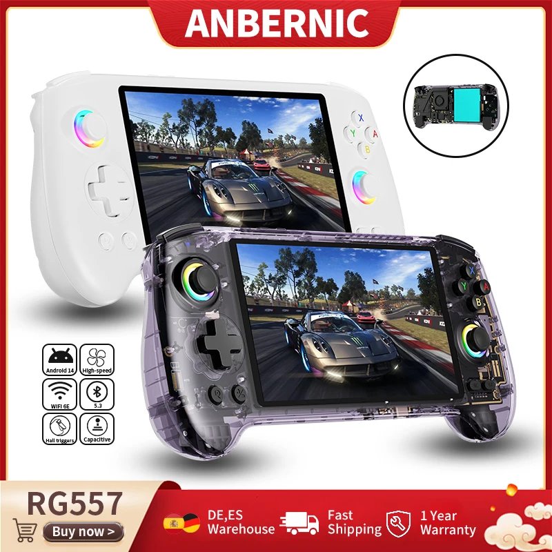 Anbernic RG557: tu consola portátil con AMOLED
