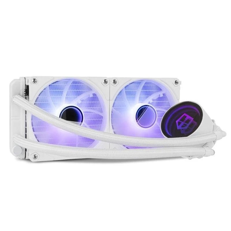 Rebaja del 52% en kit de refrigeración líquida NOX Hummer 240 mm ARGB blanco