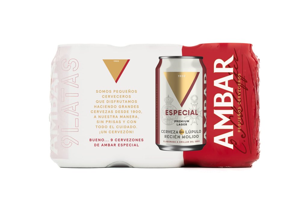 Pack 9 latas Ambar Especial a precio imbatible