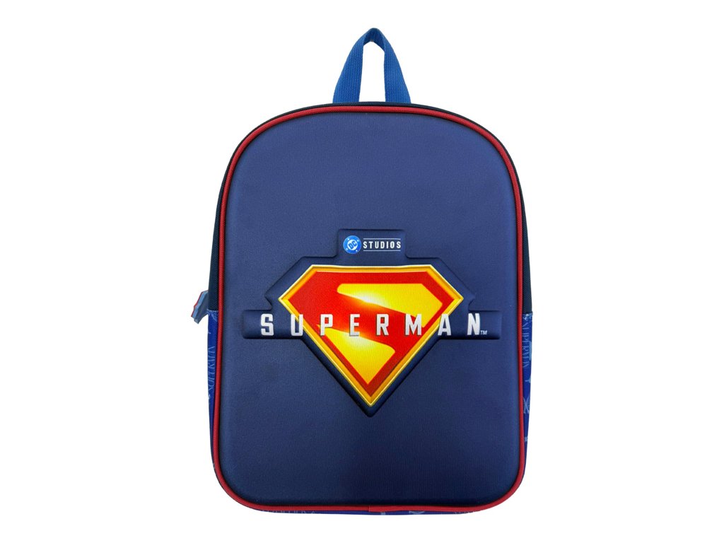 Mochila infantil Superman 30 cm: estilo y ahorro