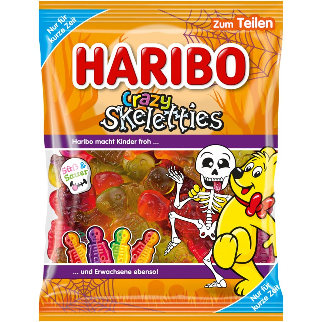 Locura de sabores con los Crazy Skeleties de Haribo