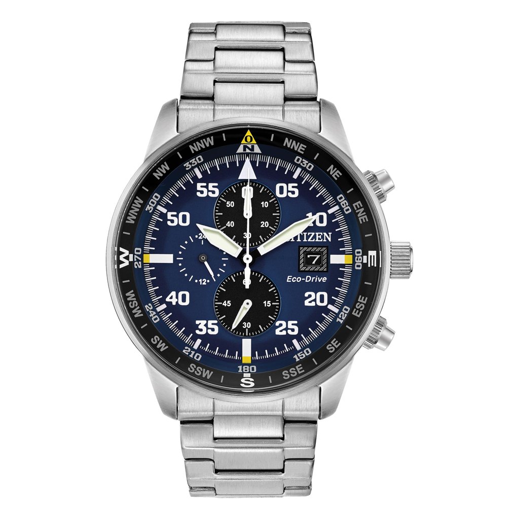 Citizen Eco‑Drive Cronógrafo Aviador: estilo y energía solar
