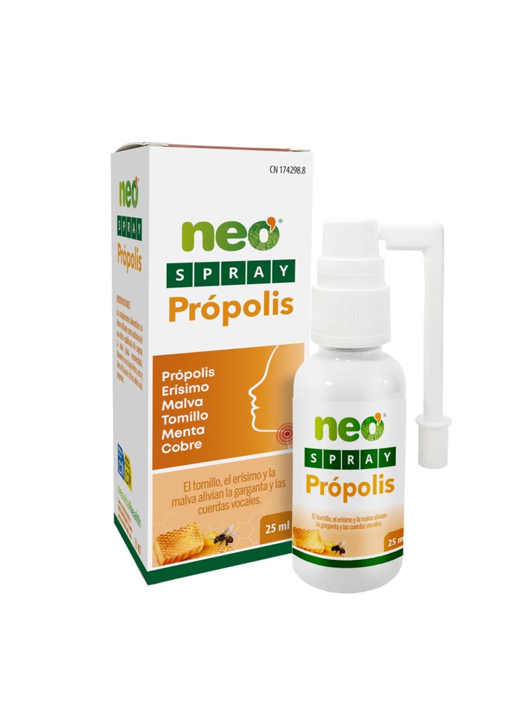 Spray de propóleos QNEO: alivio antiinflamatorio natural