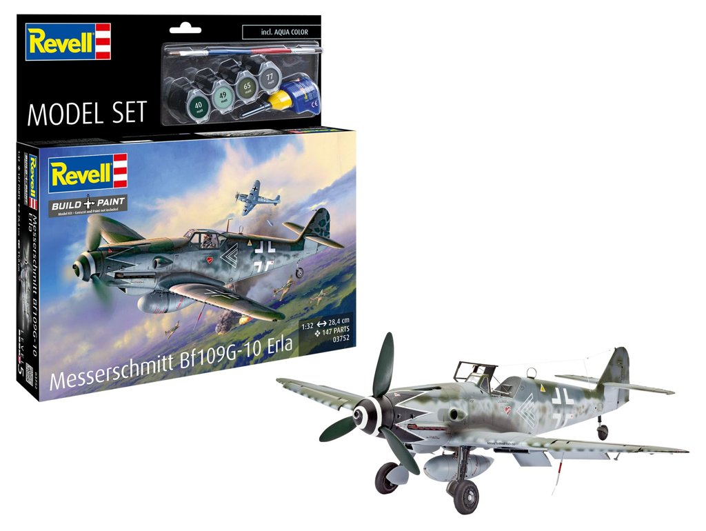 Construye tu propio Messerschmitt Bf‑109G‑10 con la maqueta Revell