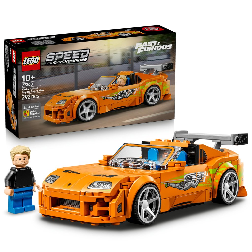 Recrea el icónico Toyota Supra MK4 con LEGO Speed Champions