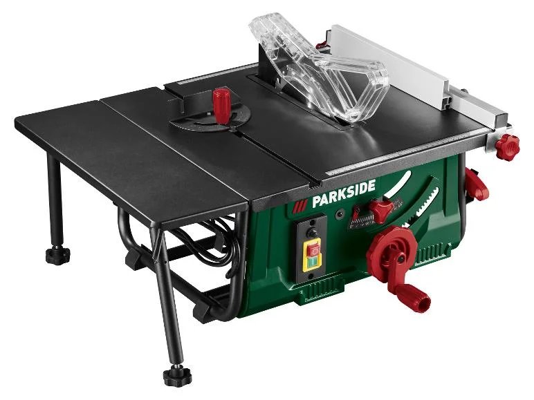 Sierra circular de mesa móvil 1200 W