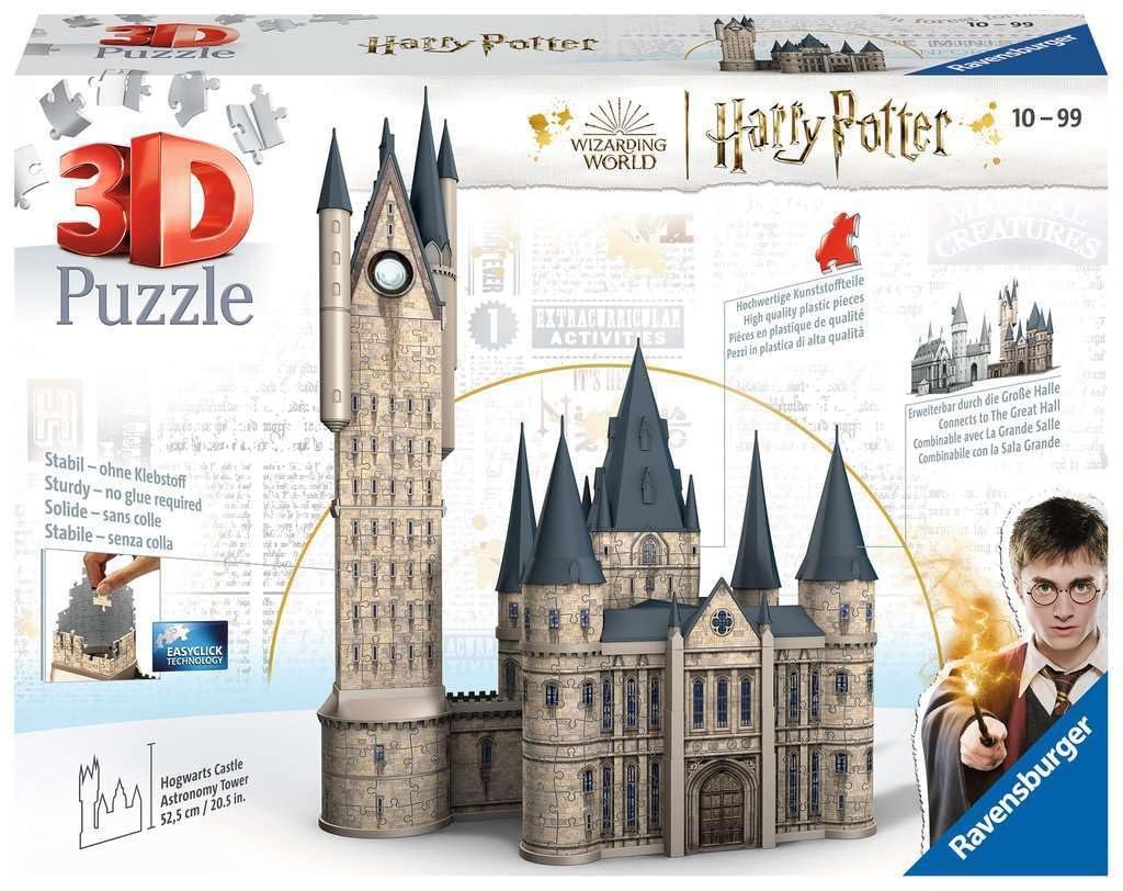 Puzzle 3D Torre Astronómica de Harry Potter – 540 piezas