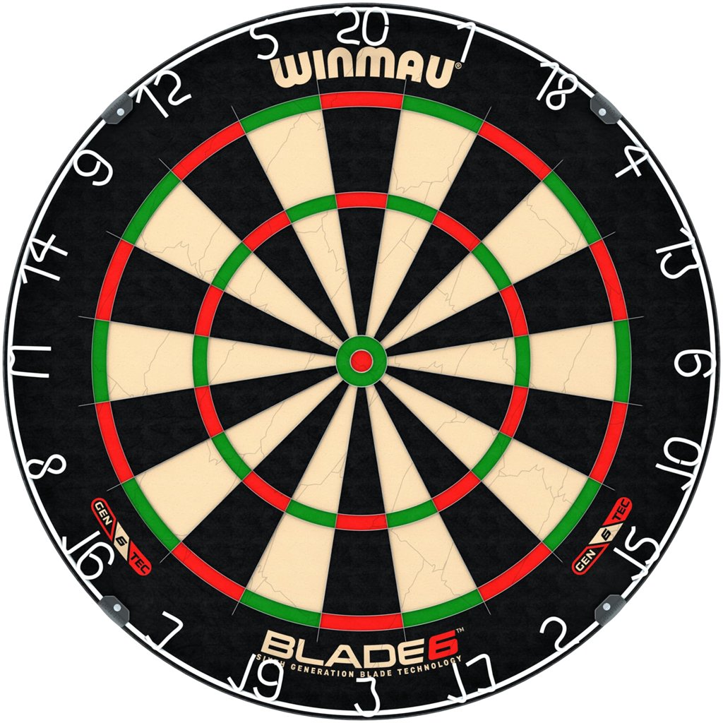 WINMAU Blade 6 Professional Bristle Dartboard - Specification Official Tournament