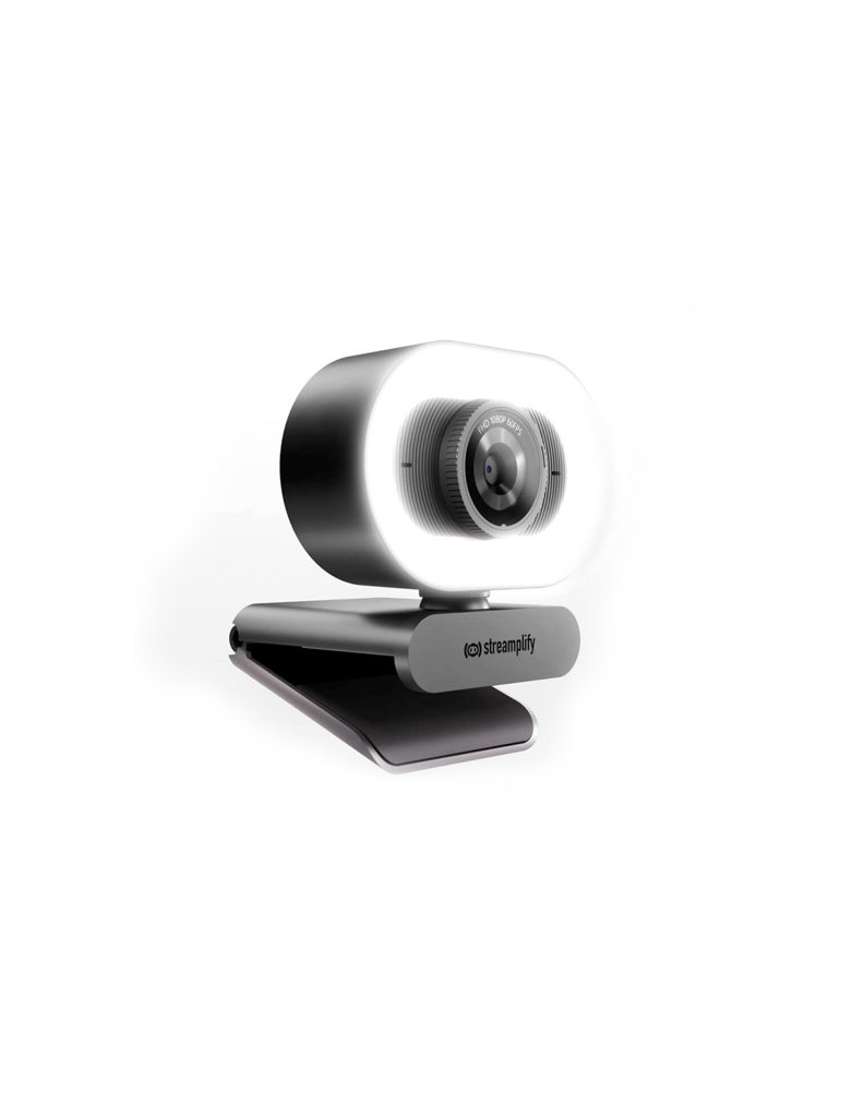 Webcam Streamplify CAM Plus Full HD con aro de luz y doble micrófono