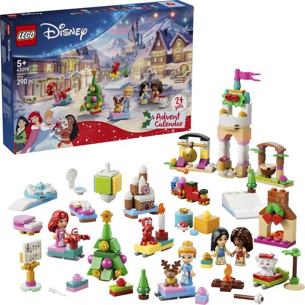 Calendario de Adviento LEGO Disney Princess 2026: 24 sorpresas mágicas