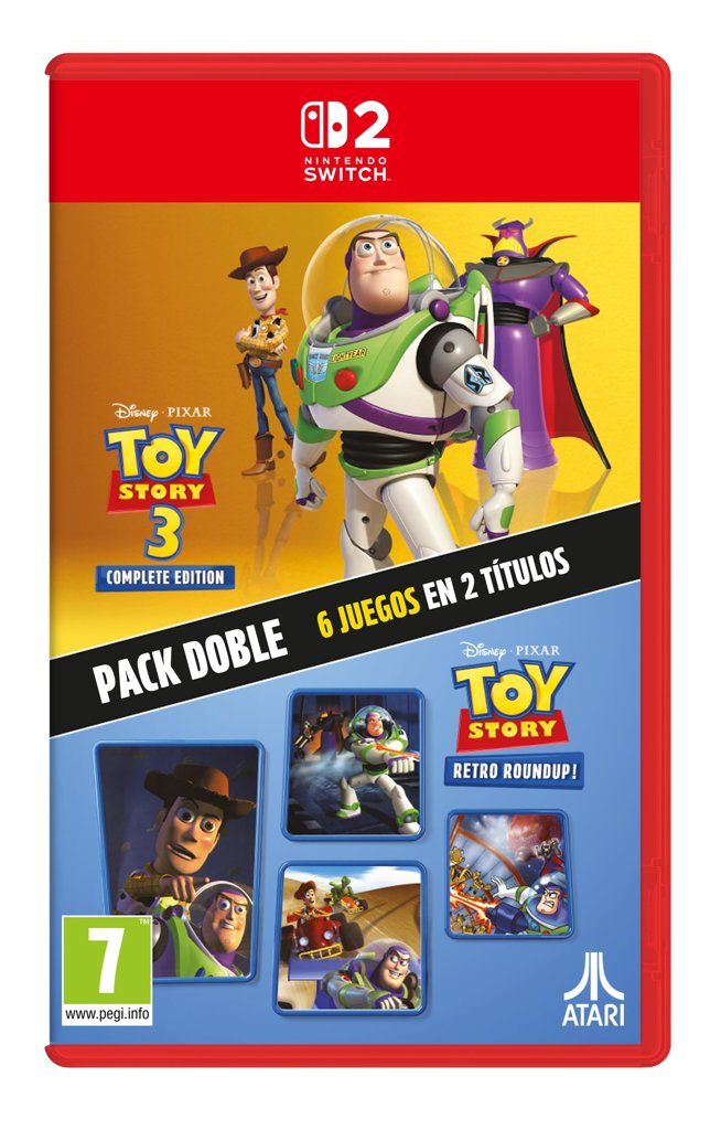 ¡Dúo épico de Toy Story en Switch 2 con descuento!