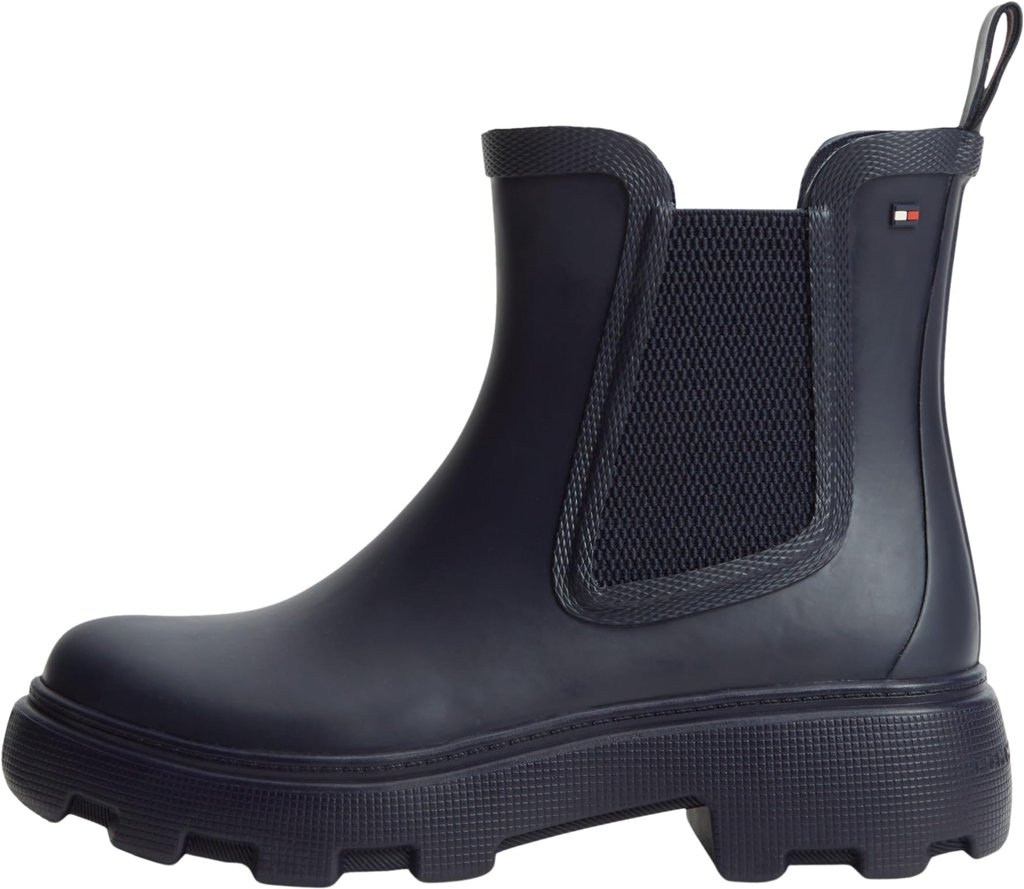 Botas de lluvia Tommy Hilfiger con suela antideslizante – estilo y comodidad