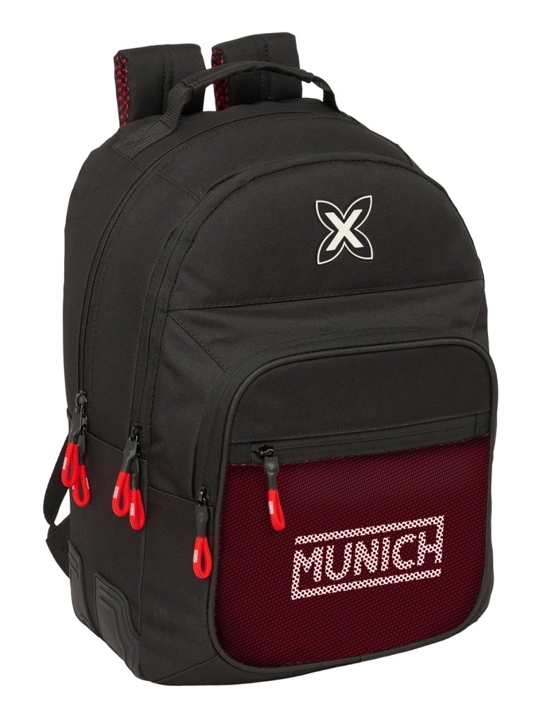 Mochila escolar MUNICH Vulcan: estilo y resistencia al 50%