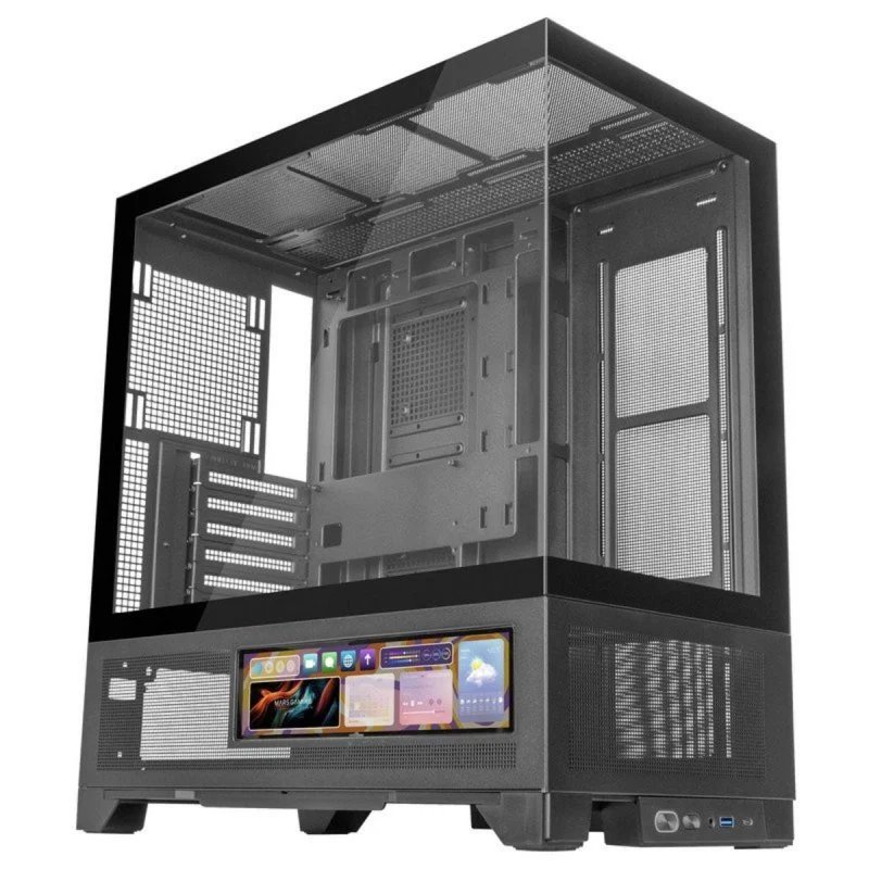 Caja Mars Gaming con pantalla IPS de 9.16" y cristal templado