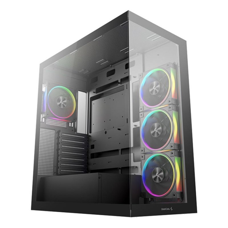 Caja DeepCool CG580 RGB con cristal templado – estilo gaming a precio rebajado